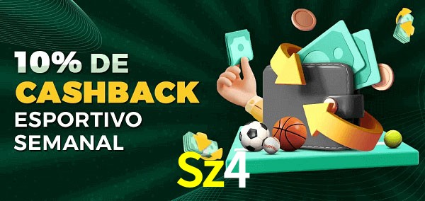 10% de bônus de cashback na Sz4