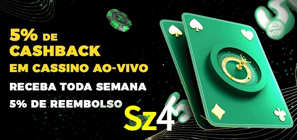 Promoções do cassino ao Vivo Sz4